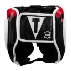 TITLE Boxing Gel Lava Leather Series Headgear 13 TITLE Boxing Gel Lava Leather Series Headgear -boxing supplies store mlvlhg bk wh rd 4 1