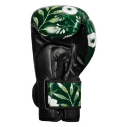 TITLE Boxing Floral Bag Gloves 14 TITLE Boxing Floral Bag Gloves -boxing supplies store oaflbg gn bk 4 1