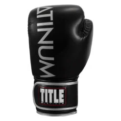 TITLE Platinum Prolific Boxing Bag Gloves 21 TITLE Platinum Prolific Boxing Bag Gloves -boxing supplies store plbg bk sv 3 1