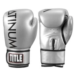 TITLE Platinum Prolific Boxing Bag Gloves 26 TITLE Platinum Prolific Boxing Bag Gloves -boxing supplies store plbg sv bk 1 1