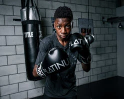 TITLE Platinum Prolific Boxing Bag Gloves 24 TITLE Platinum Prolific Boxing Bag Gloves -boxing supplies store plbg bk sv 2 1