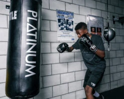 TITLE Platinum Prolific Boxing Bag Gloves 25 TITLE Platinum Prolific Boxing Bag Gloves -boxing supplies store plbg bk sv 3 1