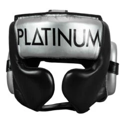 TITLE Platinum Traditional Training Headgear -boxing supplies store plhgt bk sv 2 1 1