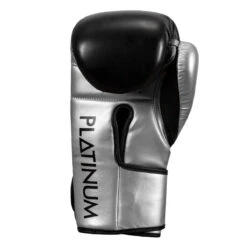 TITLE Platinum Prolific Training Gloves -boxing supplies store pltg sv bk 4 1