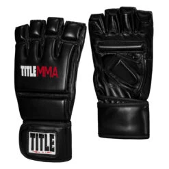 TITLE MMA Perform Bag Gloves -boxing supplies store pmbg2 bk 2 1