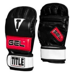 TITLE MMA Perform Gel Bag Gloves 2.0 9 TITLE MMA Perform Gel Bag Gloves 2.0 -boxing supplies store pmgbg2 bk rd 02