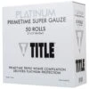 TITLE Platinum Primetime Super Gauze (Box Of 50 Rolls)