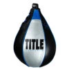 TITLE Platinum Perilous Speed Bag 1 TITLE Platinum Perilous Speed Bag -boxing supplies store ppssb sv bk 1 1