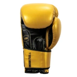 TITLE Boxing Roberto Duran Leather Training Gloves -boxing supplies store rdtg gd bk 04