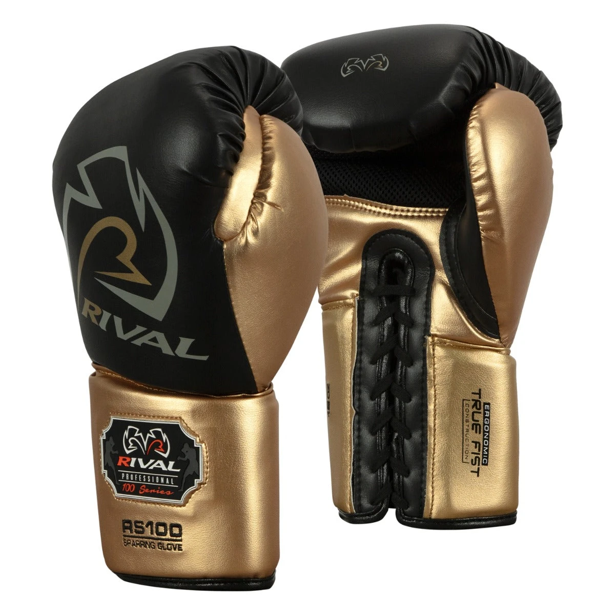 Rival Boxing 100 Series Lace Sparring Gloves 4 Rival Boxing 100 Series Lace Sparring Gloves - Image 2