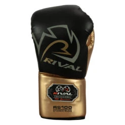 Rival Boxing 100 Series Lace Sparring Gloves 9 Rival Boxing 100 Series Lace Sparring Gloves -boxing supplies store rs100 bk gd 0003