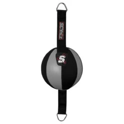 SCYntz Leather Double End Bag 19 SCYntz Leather Double End Bag -boxing supplies store scydeb gr bk 1 1 1