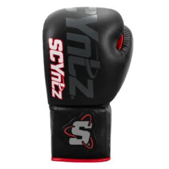 SCYntz Leather Sparring Gloves -boxing supplies store scysg bk 03 4