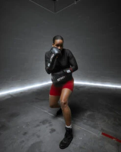 SCYntz Leather Sparring Gloves -boxing supplies store scysg bk gr 2 1