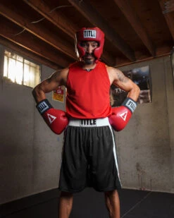 TITLE Boxing Superior Lightweight Reversible Competition Jersey -boxing supplies store swlrj1 rd 1