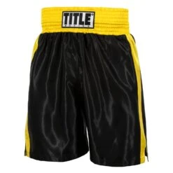 TITLE Boxing Edge Boxing Trunks 2.0 -boxing supplies store tbtc2 bk gd 1 1