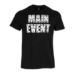TITLE Boxing Main Event Tee 12 TITLE Boxing Main Event Tee -boxing supplies store tbts199 bk 1