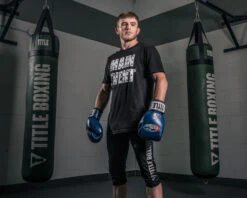 TITLE Boxing Main Event Tee 13 TITLE Boxing Main Event Tee -boxing supplies store tbts199 bk 3