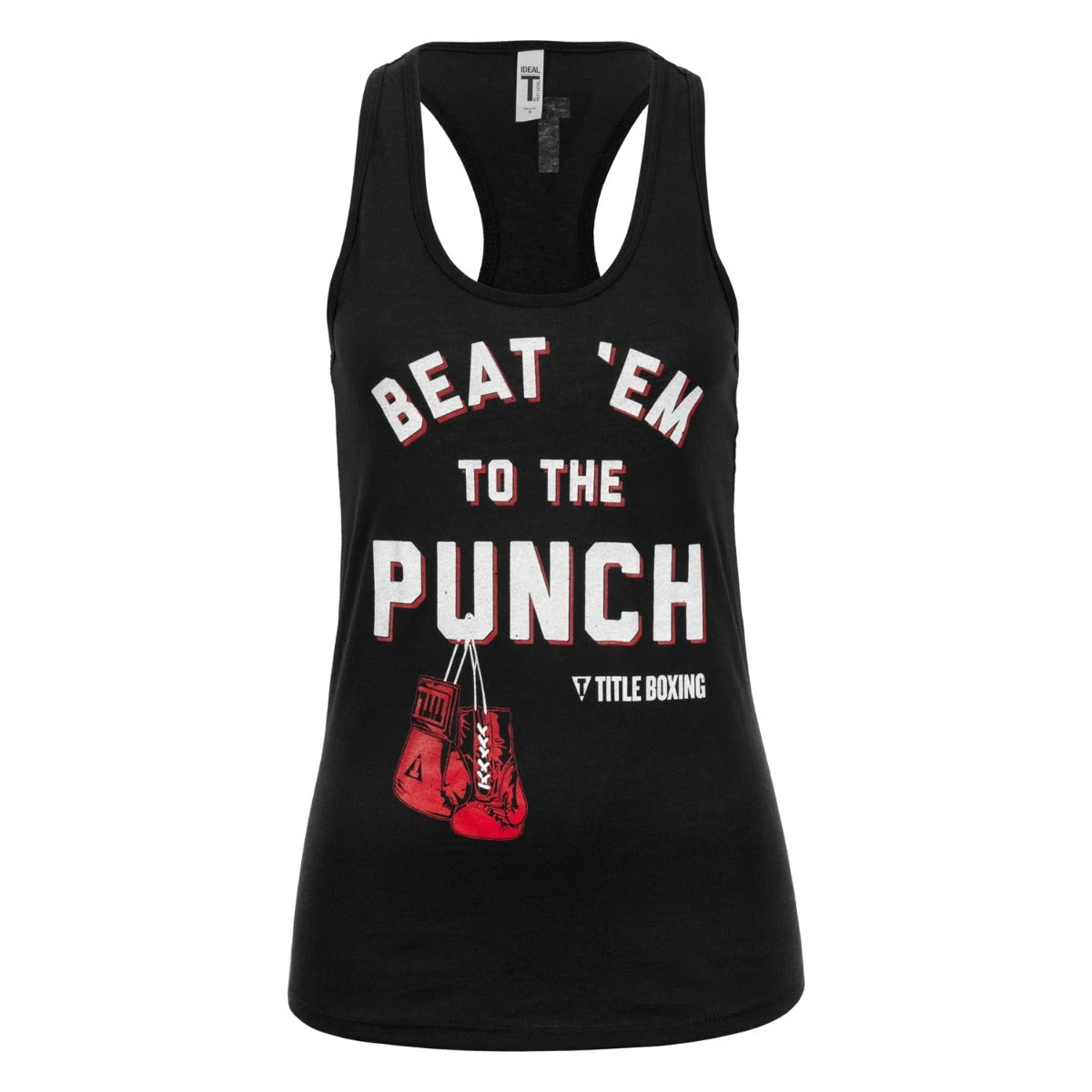 TITLE Boxing Beat Em To The Punch Women's Tank 3 TITLE Boxing Beat Em To The Punch Women's Tank