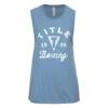 TITLE Boxing Women's Distressed Label Muscle Tank 1 TITLE Boxing Women's Distressed Label Muscle Tank -boxing supplies store tbwts215 bl 1 1