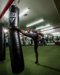 TITLE Boxing 100lb Synthetic Thai Heavy Bag -boxing supplies store thbv bk 1