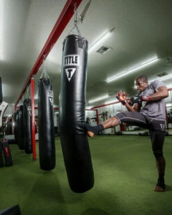 TITLE Boxing 100lb Synthetic Thai Heavy Bag -boxing supplies store thbv bk 2