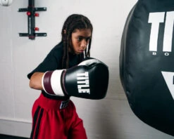 TITLE Boxing Immortal Training Gloves 17 TITLE Boxing Immortal Training Gloves -boxing supplies store titg mr wh bk 2 1