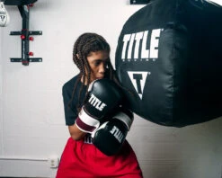 TITLE Boxing Immortal Training Gloves 18 TITLE Boxing Immortal Training Gloves -boxing supplies store titg mr wh bk 3 1