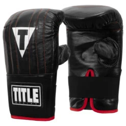 TITLE Boxing Professional Old School Leather Bag Gloves 3.0 12 TITLE Boxing Professional Old School Leather Bag Gloves 3.0 -boxing supplies store tlsbg3 bk 02