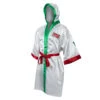 TITLE Boxing Pro Full Length Boxing Robe 1 TITLE Boxing Pro Full Length Boxing Robe -boxing supplies store tsrfl2 rd wh gn 01