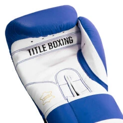 TITLE Boxing Pro Style Leather Training Gloves 3.0 27 TITLE Boxing Pro Style Leather Training Gloves 3.0 -boxing supplies store tvvtg3 bl wh 005