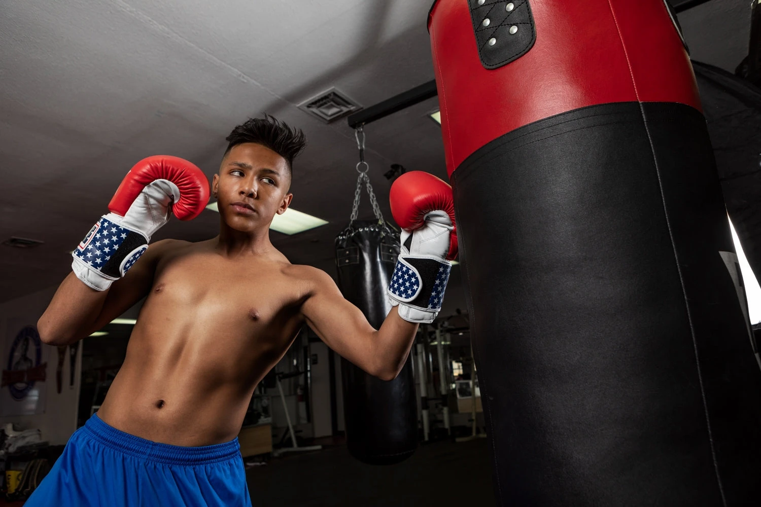 TITLE Boxing USA Leather Bag Gloves 9 TITLE Boxing USA Leather Bag Gloves - Image 7