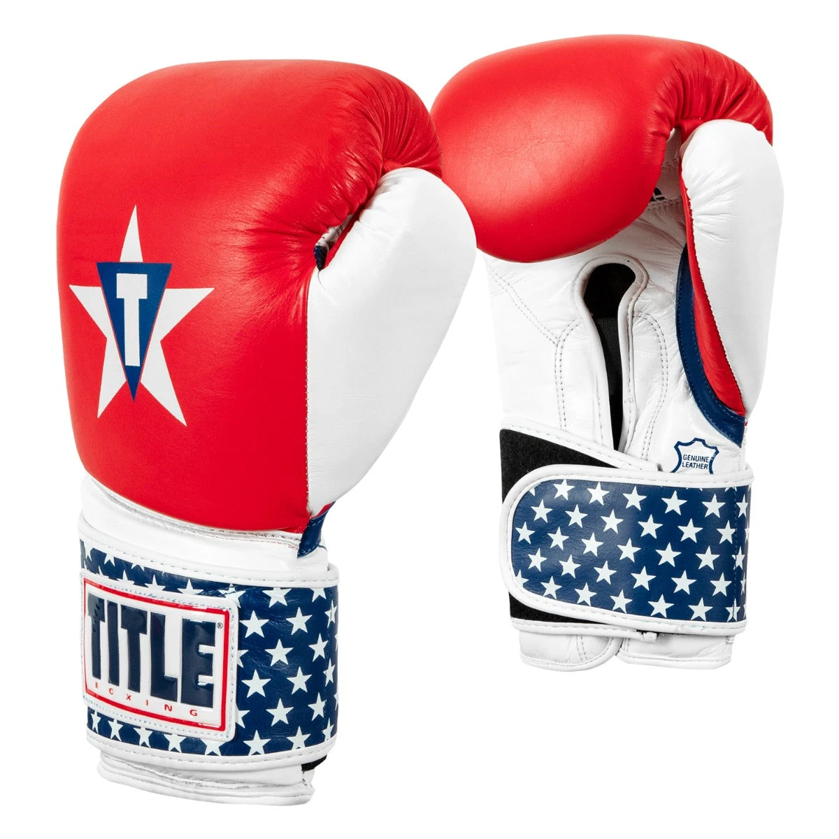 TITLE Boxing USA Leather Bag Gloves 5 TITLE Boxing USA Leather Bag Gloves - Image 3