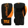 Viper By TITLE Boxing Strike Bag Gloves 2.0 -boxing supplies store vsbg2 bk or 01