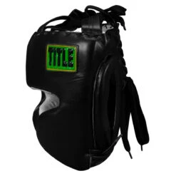 WBC By TITLE Boxing Sparring Headgear 19 WBC By TITLE Boxing Sparring Headgear -boxing supplies store wbchg bk 3 1