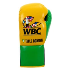 WBC By TITLE Boxing Jose Sulaiman Leather Gloves 15 WBC By TITLE Boxing Jose Sulaiman Leather Gloves -boxing supplies store wbcjsg gd bk 03