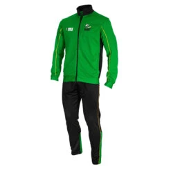 WBC By TITLE Boxing Warm-Up Suit 18 WBC By TITLE Boxing Warm-Up Suit -boxing supplies store wbcwu gn bk 1 1