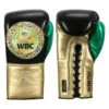 WBC By TITLE Boxing Green Belt Sparring Gloves 1 WBC By TITLE Boxing Green Belt Sparring Gloves -boxing supplies store wgbsg bk gd gn 1 1