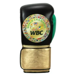 WBC By TITLE Boxing Green Belt Training Gloves 1.0 19 WBC By TITLE Boxing Green Belt Training Gloves 1.0 -boxing supplies store wgbtg bk gd gn 3 1