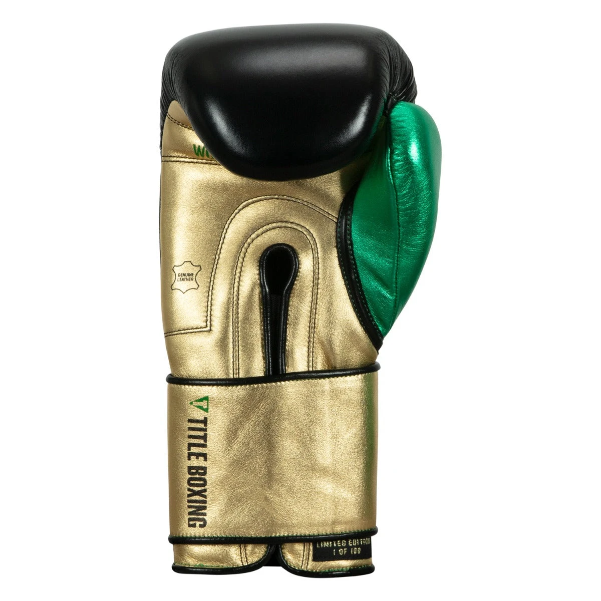WBC By TITLE Boxing Green Belt Training Gloves 1.0 7 WBC By TITLE Boxing Green Belt Training Gloves 1.0 - Image 5