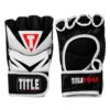 TITLE MMA Command Pro Fight Gloves 2 TITLE MMA Command Pro Fight Gloves -boxing supplies store xmcpfg bk wh 001