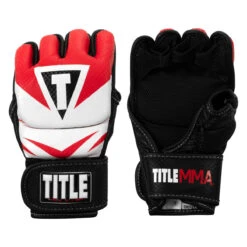 TITLE MMA Command Training Gloves 16 TITLE MMA Command Training Gloves -boxing supplies store xmctg rd wh 001 1