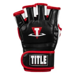 TITLE MMA Conflict Pro Fight Gloves 11 TITLE MMA Conflict Pro Fight Gloves -boxing supplies store xmfg bk wh rd 03