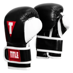 TITLE Boxing Youth Bag Gloves -boxing supplies store ytbbg bk wh 02