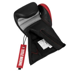 TITLE Boxing Z-FLY Bag Gloves -boxing supplies store zflybg bk rd 6 1